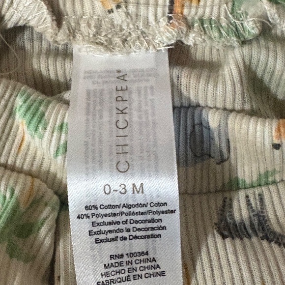 NWT - BABY 3 PIECE MY DADDY SET BY CHICK PEA - SZ 0-3 M - Picture 11 of 14